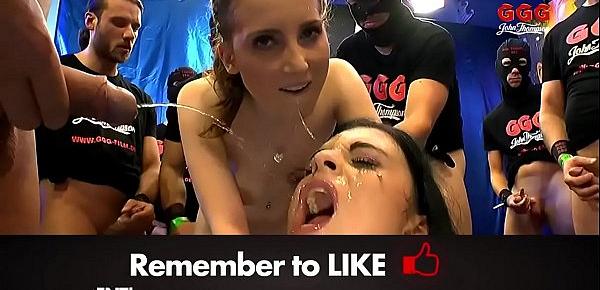  Sex Cum And Piss for Alice Nice and Lia Louise - GGG Devot